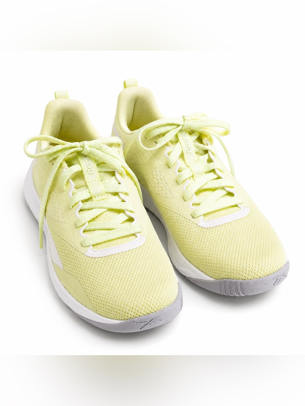 REEBOK NanoFlex TR 2 Neon Yellow Training Sneakers Women’s 8
